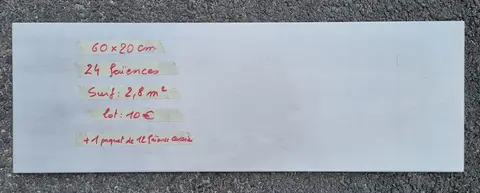 lot de faïences