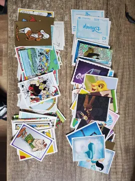 stickers panini carrefour Asterix et Disney