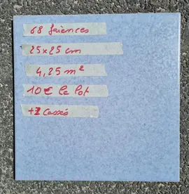 lot de faïences