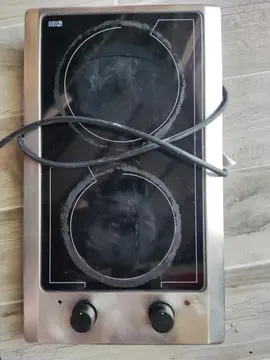 Table de cuisson vitrocéramique 2 feux