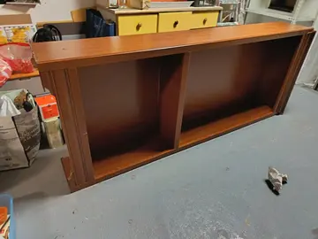 2 Bibliothèques en bois clair