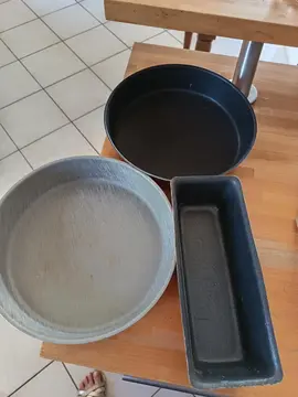 lot de 3 moules à gâteaux et cake