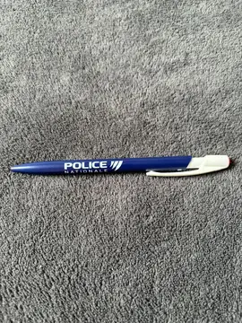 Stylo bleu "Policier"
