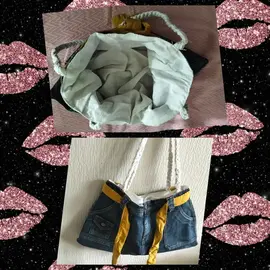 sac en jean fait main