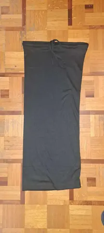 jupe longue forme tube taille M