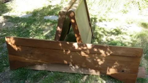 lit en bois