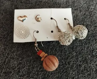 Boucles d'oreille pendentif (lot 1)