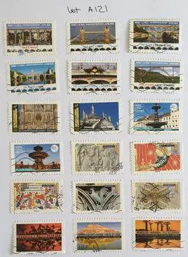 Lot A121 timbres France