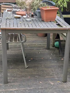 table pour terrasse