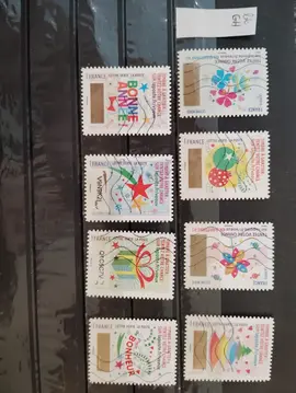 lot GH timbres français oblitérés