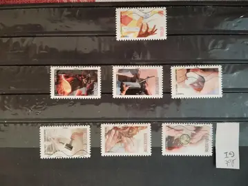 lot GI timbres français oblitérés