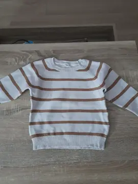 pull rayé 2 ans