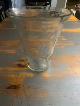 vase en verre