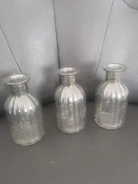 lot de 3 bougeoirs / vases