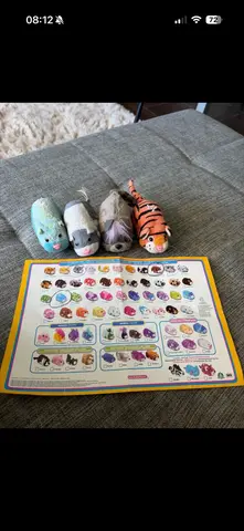 lot 4 zhu zhu pets