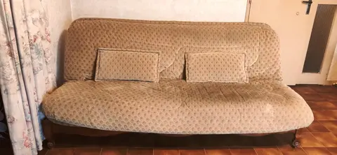 Canapé Clic-Clac et son Fauteuil assorti