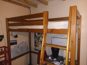 donne lit mezzanine une place sans le matelas