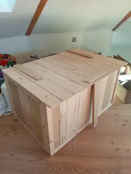 coffre en bois