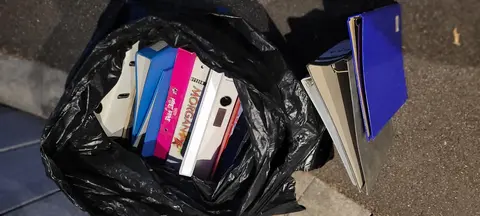 lot de classeur diverses