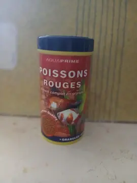 aliments pour poisson rouge