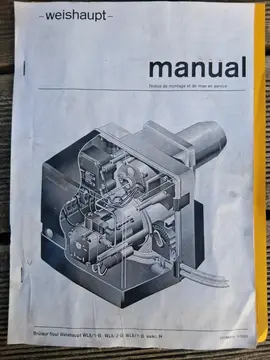 brûleur fuel weishaupt