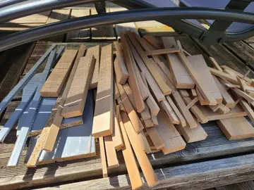 chutes de MDF