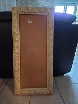 2 cadres de miroirs (sans miroirs)