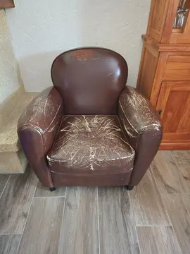 fauteuil club confortable