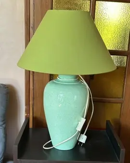 Lampe en céramique - Hauteur 63 cm