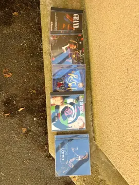 lot de cinq cd