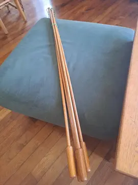 4 tringles à rideaux