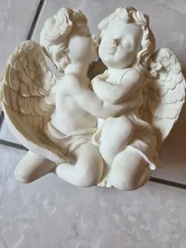 Figurine couple anges