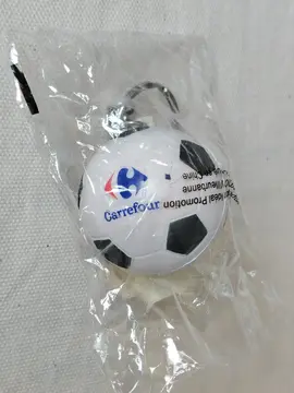Porte-clé ballon de foot Carrefour