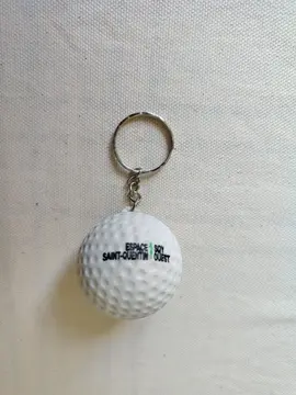 Porte-clé balle mousse antistress
