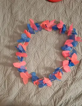 guirlande de fleurs en papier