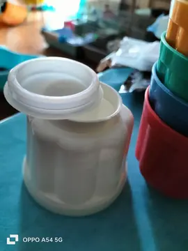 verre en plastique pour flan