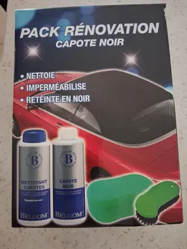 nettoyant capote voiture