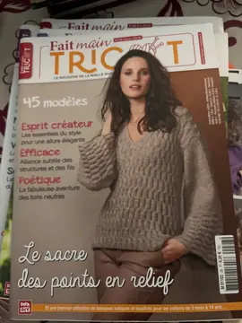 revues fait main tricot, Marianne enfants