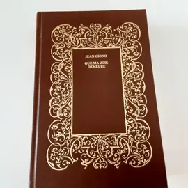 livre "que ma joie demeure " j Giono.