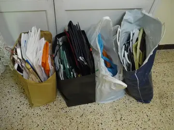 Sacs plastique/papier
