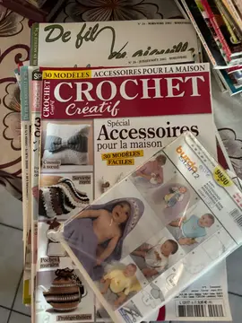 revues crochet, de fil en mains, patchwork