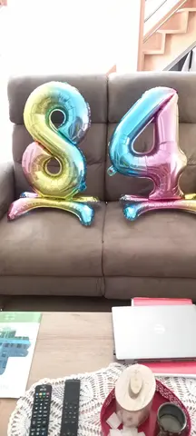 ballons d'anniversaire en chiffres