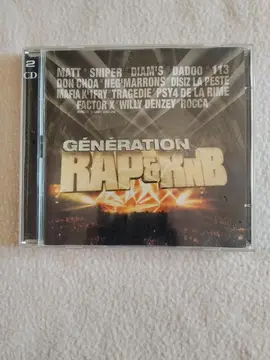 CD GÉNÉRATION RAP & RNB