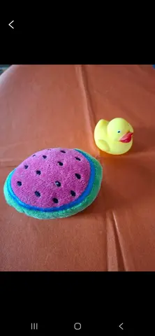 petite peluche et canard de bain