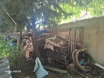 donne bois de chauffe et planches de construction ou pour travaux de menuiserie
