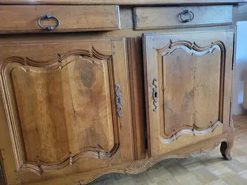 buffet ancien chêne et noyer massif