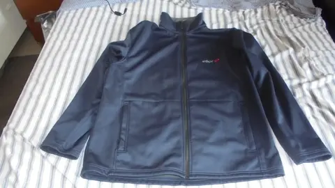 veste polaire homme grande taille bleu marine neuve