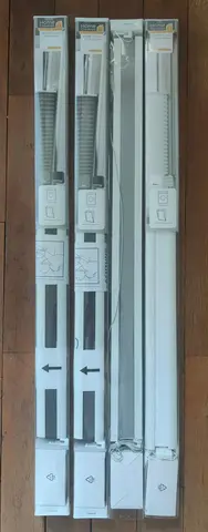 Stores plissés (60 l x 130 H)