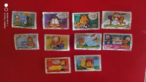 série timbres Garfield, lot 265