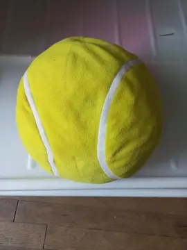 Balle jaune en mousse